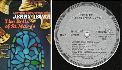 Burke, Jerry / The Bells of St. Mary&#39;s (1968) / Pickwick SPC-3121