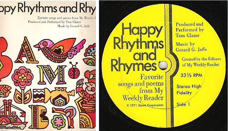 Glazer, Tom / Happy Rhythms and Rhymes (1971) / Xerox Corp. (Album, 12" Vinyl)
