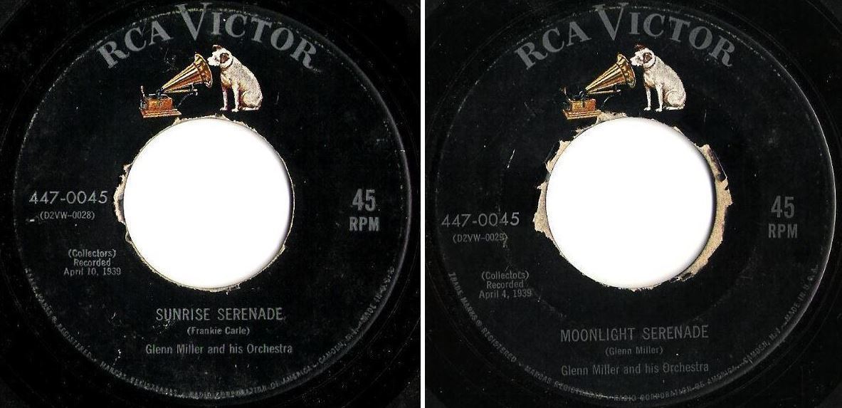 Miller, Glenn / Sunrise Serenade (1955) / RCA Victor 447-0045 (Single, 7&quot; Vinyl)