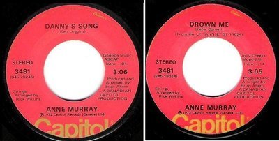 Murray, Anne / Danny&#39;s Song (1972) / Capitol 3481 (Single, 7&quot; Vinyl)