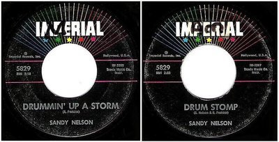 Nelson, Sandy / Drummin&#39; Up a Storm (1962) / Imperial 5829 (Single, 7&quot; Vinyl)