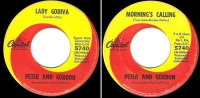 Peter and Gordon / Lady Godiva (1966) / Capitol 5740 (Single, 7&quot; Vinyl)