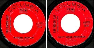 Puckett, Gary (+ The Union Gap) / Woman, Woman (1967) / Columbia 4-44297 (Single, 7&quot; Vinyl)