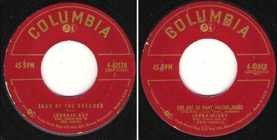 Ray, Johnnie / Song of the Dreamer (1955) / Columbia 4-40528 (Single, 7&quot; Vinyl)