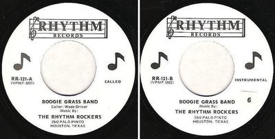 Rhythm Rockers, The / Boogie Grass Band / Rhythm Records RR-121 (Single, 7&quot; Vinyl)