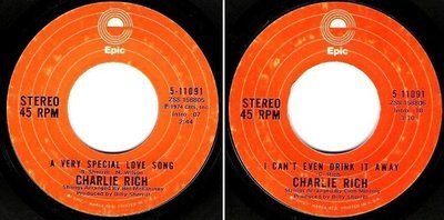 Rich, Charlie / A Very Special Love Song (1974) / Epic 5-11091 (Single, 7&quot; Vinyl)