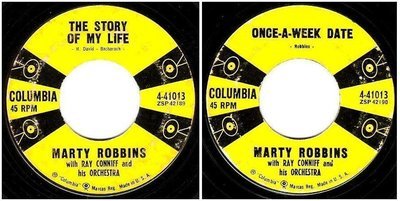 Robbins, Marty / The Story of My Life (1957) / Columbia 4-41013 (Single, 7&quot; Vinyl)