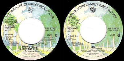 Sanford-Townsend Band / Smoke From a Distant Fire (1977) / Warner Bros. WBS-8370 (Single, 7&quot; Vinyl)