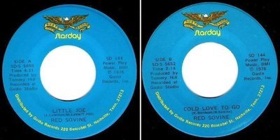 Sovine, Red / Little Joe (1976) / Starday (Gusto) SD-144 (Single, 7&quot; Vinyl)