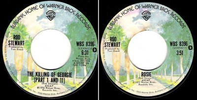 Stewart, Rod / The Killing of Georgie (1977) / Warner Bros. WBS-8396 (Single, 7&quot; Vinyl)