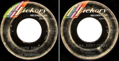 Thompson, Sue / Paper Tiger (1964) / Hickory 45-1284 (Single, 7&quot; Vinyl)