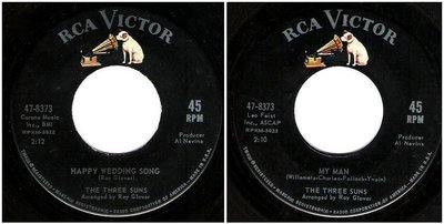 Three Suns, The / Happy Wedding Song (1964) / RCA Victor 47-8373 (Single, 7&quot; Vinyl)