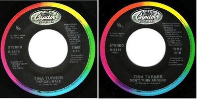 Turner, Tina / Typical Male (1986) / Capitol B-5615 (Single, 7&quot; Vinyl)