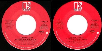 Twitty, Conway / We Did But Now You Don&#39;t (1982) / Elektra 7-69964 (Single, 7&quot; Vinyl)