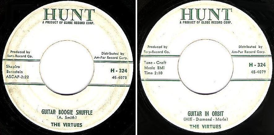 Virtues, The / Guitar Boogie Shuffle (1959) / Hunt H-324 (Single, 7" Vinyl)