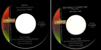 Yuro, Timi / Smile (1961) / Liberty F-55375 (Single, 7&quot; Vinyl)