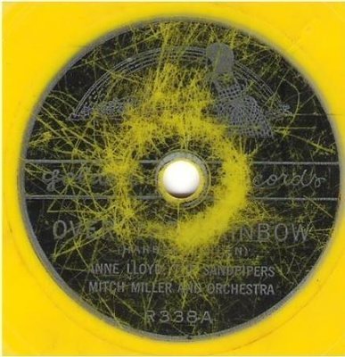 Lloyd, Anne (+ The Sandpipers) / Over the Rainbow (Single, 6" Yellow Vinyl)
