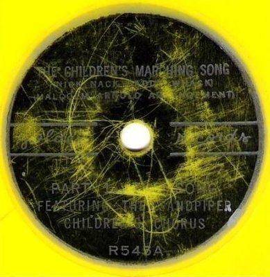 Sandpiper Children's Chorus / The Children's Marching Song / Golden R-545 (Single, 6" Yellow Vinyl)