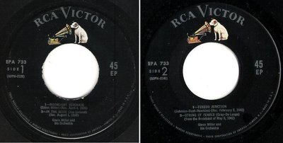 Miller, Glenn / Plays Selections from &quot;The Glenn Miller Story&quot; (1956) / RCA Victor EPA-733 (EP, 7&quot; Vinyl)