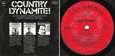 Various Artists / Country Dynamite! (1970) / Columbia AS-5 (EP, 7&quot; Vinyl)