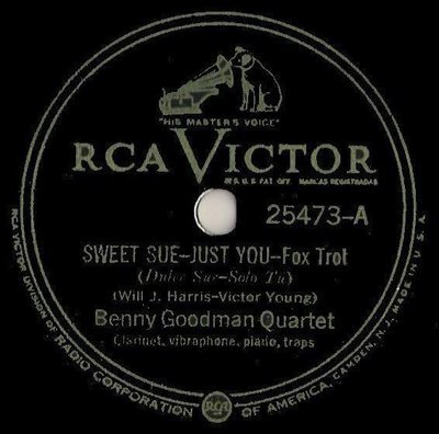 Goodman, Benny (Quartet) / Sweet Sue - Just You (1936) / RCA Victor 25473