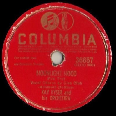 Kyser, Kay / Moonlight Mood (1942) / Columbia 36657 (Single, 10&quot; Shellac)