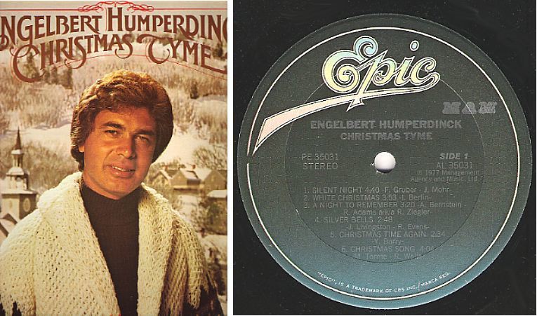 Humperdinck, Engelbert / Christmas Tyme (1977) / Epic-MAM PE-35031