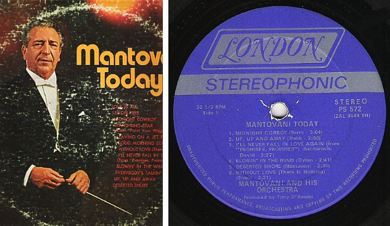 Mantovani / Mantovani Today (1970) / London PS-572