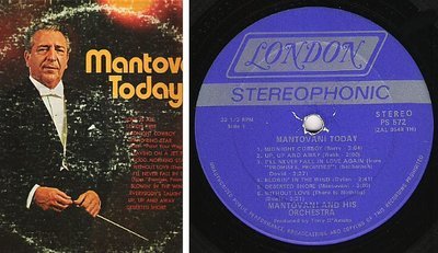 Mantovani / Mantovani Today (1970) / London PS-572