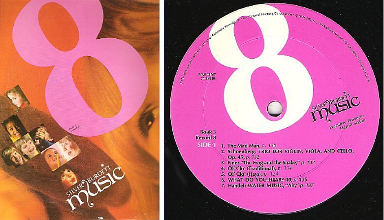 Various Artists / Silver Burdett Music - Book 3 - Record 8 (1974) / Columbia Special Products 11787