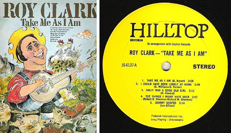 Clark, Roy / Take Me As I Am (1974) / Hilltop JS-6137 (Album, 12" Vinyl)