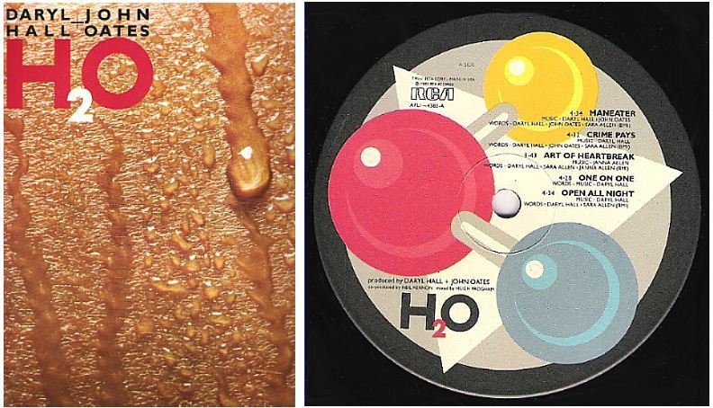 Hall + Oates / H2O (1982) / RCA AFL1-4383 (Album, 12" Vinyl)