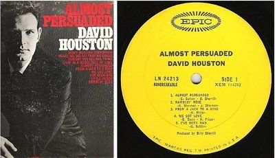 Houston, David / Almost Persuaded (1966) / Epic LN-24213