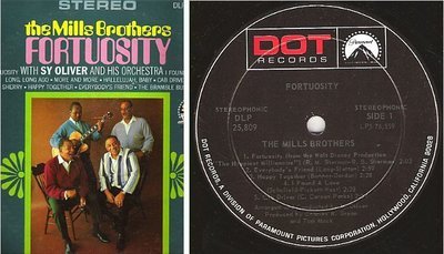 Mills Brothers, The / Fortuosity (1967) / Dot DLP-25,809