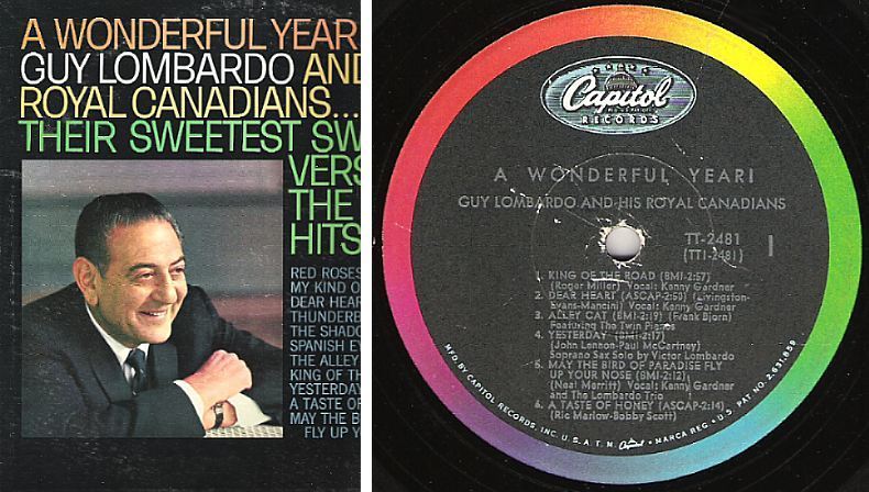 Lombardo, Guy / A Wonderful Year! (1966) / Capitol TT-2481