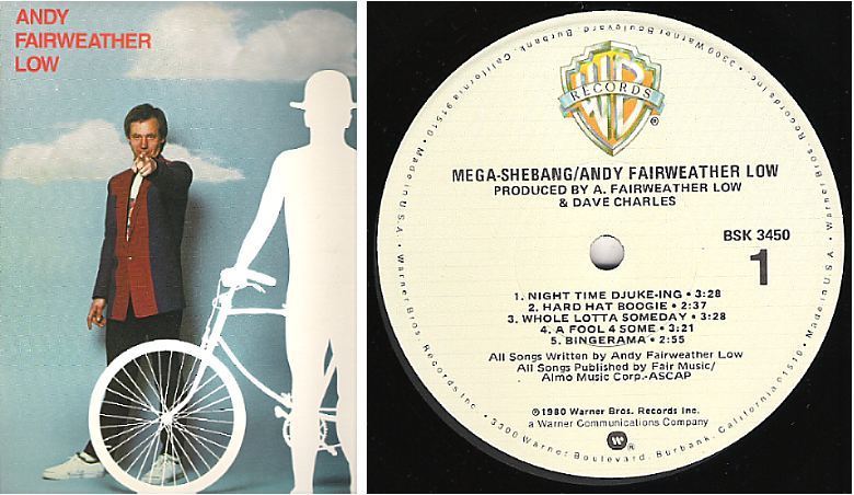 Fairweather Low, Andy / Mega-Shebang (1980) / Warner Bros. BSK-3450