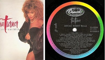 Turner, Tina / Break Every Rule (1986) / Capitol PJ-12530