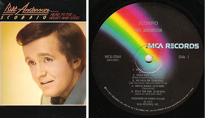 Anderson, Bill / Scorpio (1977) / MCA 2264 (Album, 12" Vinyl)