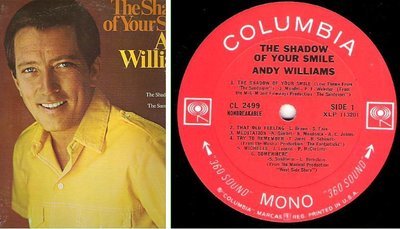 Williams, Andy / The Shadow of Your Smile (1966) / Columbia CL-2499