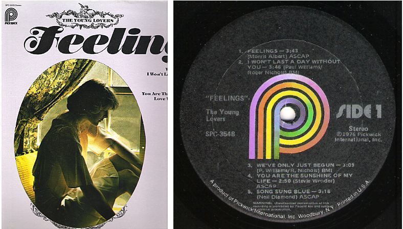 Young Lovers, The / Feelings (1976) / Pickwick SPC-3548 (Album, 12" Vinyl)