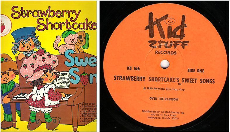 Strawberry Shortcake Strawberry Shortcake S Sweet Songs 1980 Kid Stuff Ks 166 Album 12 Vinyl Strawberry Shortcake Strawberry Shortcake S Sweet Songs 1980 Kid Stuff Ks 166 Album 12 Vinyl
