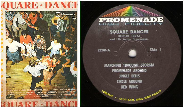 Treyz, Robert / Square Dances / Promenade 2208 (Album, 12&quot; Vinyl)