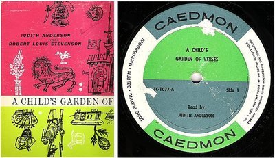 Anderson, Judith / A Child&#39;s Garden of Verses (1957) / Caedmon TC-1077