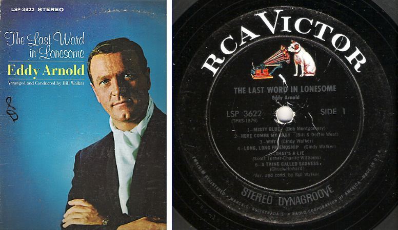 Arnold, Eddy / The Last Word in Lonesome (1966) / RCA Victor LSP-3622 (Album, 12" Vinyl)
