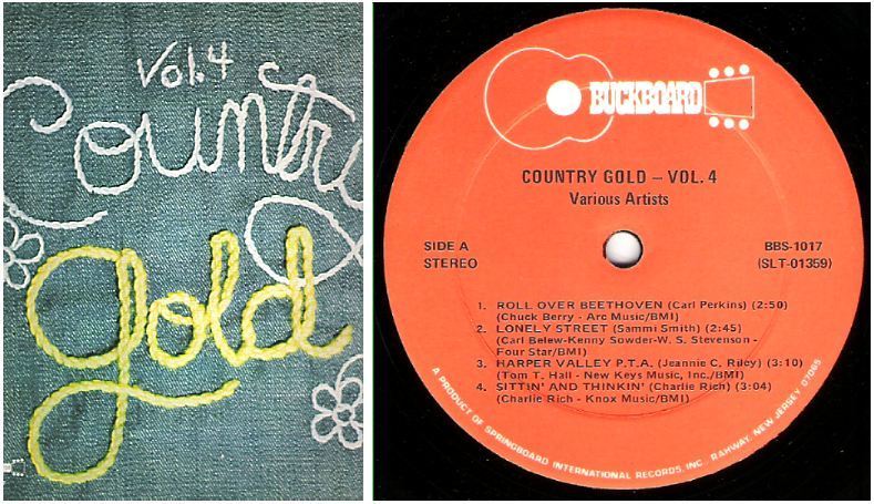 Various Artists / Country Gold Volume 4 (1975) / Buckboard BBS-1017