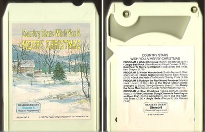 Various Artists / Country Stars Wish You a Merry Christmas (1981) / Reader&#39;s Digest RD5A-190-1