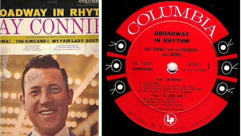 Conniff, Ray / Broadway In Rhythm (1959) / Columbia CL-1252 (Album, 12" Vinyl)