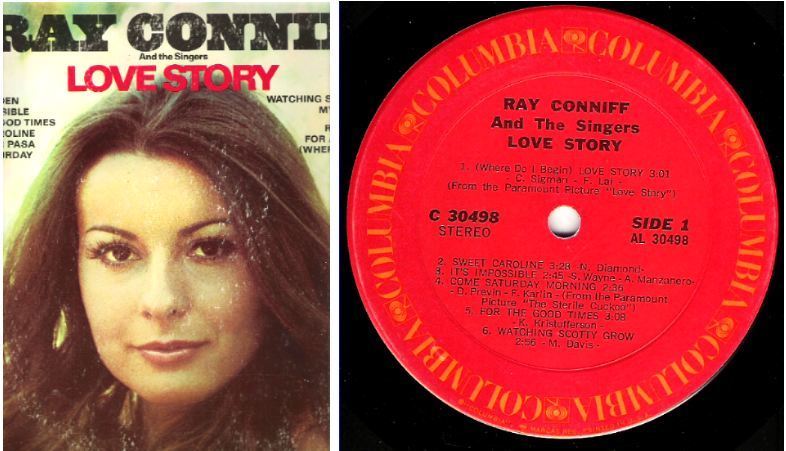 Conniff, Ray / Love Story (1971) / Columbia C-30498 (Album, 12" Vinyl)