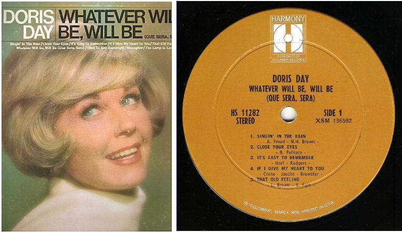 Day, Doris / Whatever Will Be, Will Be (Que Sera, Sera) (1968) / Harmony HS-11282 (Album, 12" Vinyl)