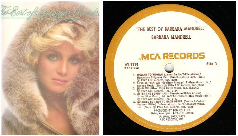 Mandrell, Barbara / The Best of Barbara Mandrell (1979) / MCA AY-1119